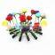 2015 New fashion girls hair accessories DIY flower kids hair clip design TD45