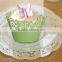 personalized pearl paper cup cake wrapper for wedding party decoration