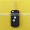 2 buttons remote flip key cover for Peugeot 307