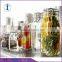 wholesale clear three food airtight glass jar
