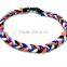 New design germanium useful oem cheap braided sport necklace