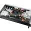 1U 19 inch enhanced industrial embedded pc with qual core intel i7-4790 3.6G, 4G Hitachi 500G, 300watts heat pipe cooling