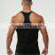 Eation mens fitness apparel symbol printed t back stringer gym vest