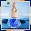 Factory wholesale diamond shape glass bottle car perfume with wooden cap