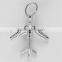 3D airplane charms with zinc alloy charms for bracelet