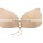 Ideal fashions LALA Strapless Deep V Wing Hot Silicone Push Up Stick On Wing Strapless Backless Self Adhesive Invisible Bra ABCD
