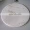 Hotel decorative white stone wall clock face, stone wall clock cover