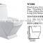 One Piece Sanitary Ware Siphonic Antique Portable Toilet
