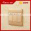 China famous brand BIHU golden color PC material electrical 3 gang 1 way switch