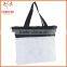 Wholesale Cheap Tote Bag Zippered Non-woven Silk-screen Print Logo Tote With Handles