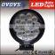 80W 7 inch 9600lm led water proof led work light 2015 new design for offroads