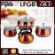 New product aluminum orange kitchen pot set
