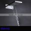Thermostatic rainfall waterfall SPA shower head set bathroom accessories faucet system concealed bath shower water mixer