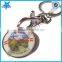 Custom trolley coin keychain for European