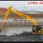 Long arm,boom,extension jib amphibious excavator ,Swamp excavator,canal dredge excavator