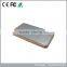 the cheapest best price polymer battery wood Aluminum portable charger power bank for 4000mAh