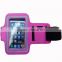 Adjustable pu leather sport armband phone case for iphone6