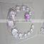 Custom lovely letters alphabete acrylic rhinestone sticker adhesive rhinestone sheet glitter decorative crystal sticker