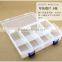 8 Partitions Departments Plastic Organizer