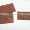 Custom Die Cut Shaped Brown Colored Leather Labels for Jeans