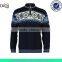 100% cotton men's cardigan sweater/men's strip sweater