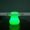 indoor battery led operated mushroom table lamp