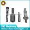 high precision small machining metal parts,custom made stainless steel thread shaft,china metal shaft