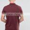 Custom Men Cotton Short Sleeve plum polyester/ spandex blank polo shirt