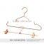 High quality aluminium top hanger, light coat hanger , aluminium coat hagner, cooper finishing clothes hanger
