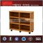 Good quality wood file cabinet wall corner shelf HX-4FL120