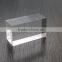 transparent acrylic solid display block