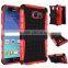 New Arrival Heavy Duty Rugged Hybrid Tpu pc Case for Samsung Galaxy Note 5 With Kickstand