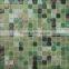 JY-G-64 Italian mosaic tile design beautiful glass mosaic tiles with gold line