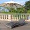 new design rattan /wicker S lounge / garden sun lounge