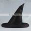 Black Non-woven Fabrics Halloween Hats Witch Hat