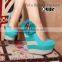 Wedge High Heel Shoes Colorful Faction in 2016 CP6082