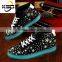 New Design 2016 Hot Selling Fashion Fluorescent Shoes Men Casual Shoes