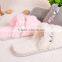 HOT SELLING cheapest plush hotel slippers/Cheap Indoor Guest Slippers Fluffy Hotel Slippers