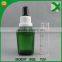 trade assurance rectangle 30ml glass dropper bottle with rubber dropper