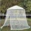 Summer use outdoor umbrella table screenn insecticide treated mosquito net