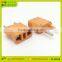 Hot selling copper pin usa to european plug converter travel adaptor