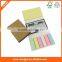 calculator with sticky notes