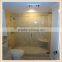 Shower glass doors for luxury bathroom