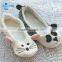 OEM lady new designs winter dance ballet soft socks