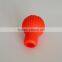 red soft silicone car gear knob cover