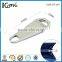 Shiny nickel custom metal bag zipper head puller