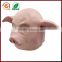 halloween costumes ugly pig head latex mask for kids girls