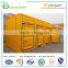 Prefabricated storage container house with door