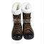 Kids Non-slip Outsoles with Shoes Lace Flexible PVC Boots