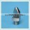 Flat fan-shaped spray high impact nozzles